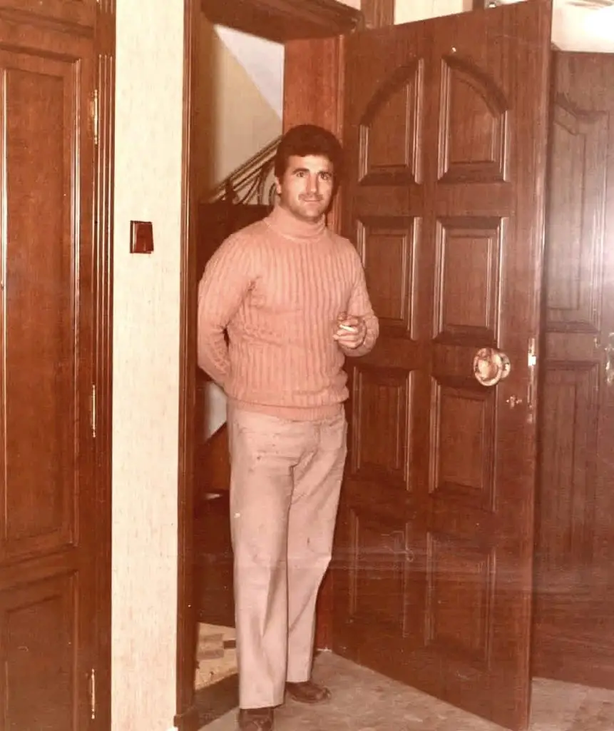George Markou, father and early furniture-making mentor of Tim Markou